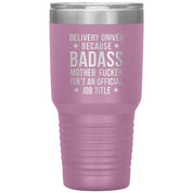 S00143   Personalizable Delivery Driver Gift, Delivery Driver badass, Tumbler, Travel mug, Coffee Tumbler, Present for Delivery Driver Colleague