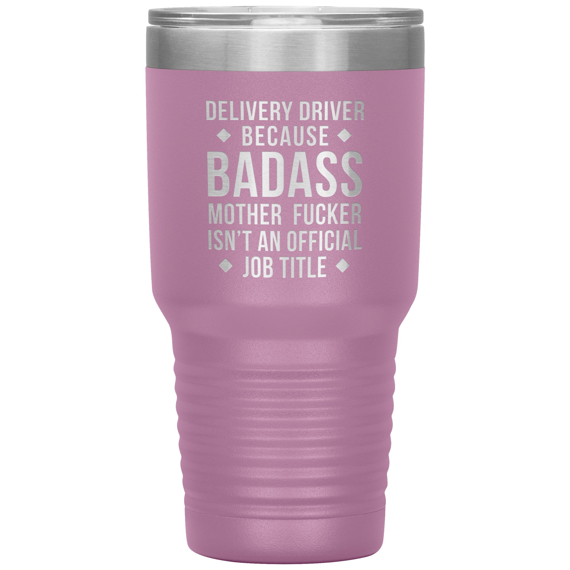 S00143   Personalizable Delivery Driver Gift, Delivery Driver badass, Tumbler, Travel mug, Coffee Tumbler, Present for Delivery Driver Colleague