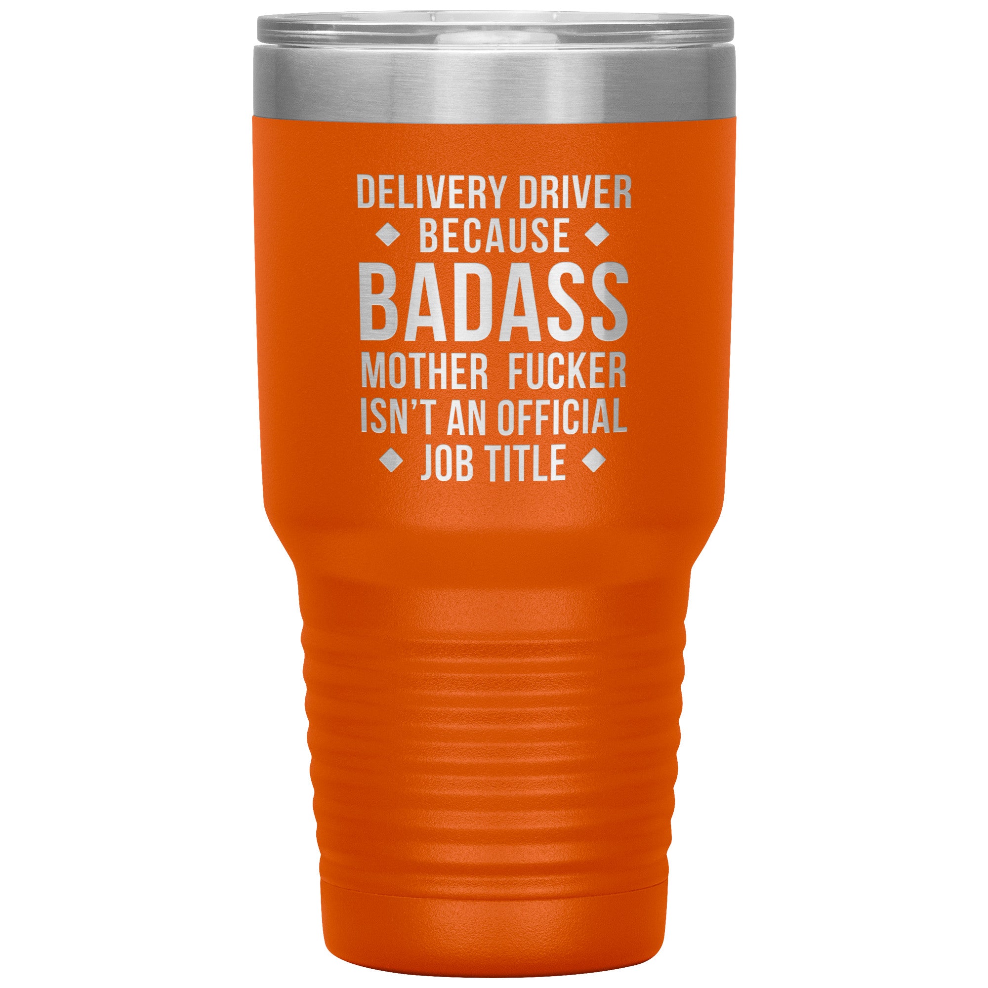 S00143   Personalizable Delivery Driver Gift, Delivery Driver badass, Tumbler, Travel mug, Coffee Tumbler, Present for Delivery Driver Colleague