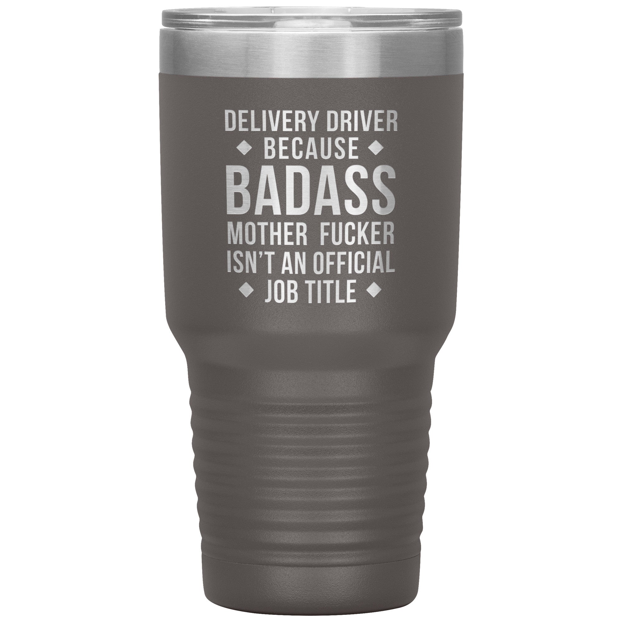 S00143   Personalizable Delivery Driver Gift, Delivery Driver badass, Tumbler, Travel mug, Coffee Tumbler, Present for Delivery Driver Colleague