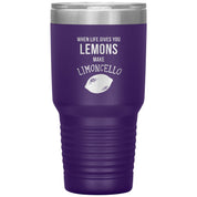 When life gives you lemons, make limoncello / 30 oz