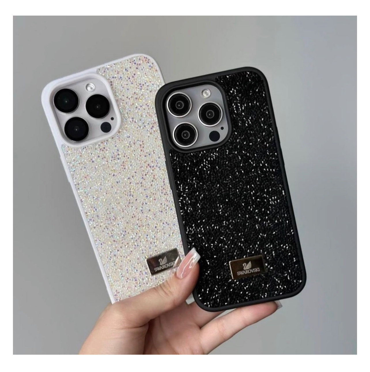 🦢SWAROVSKI💎 case for iPhone 16 15 14 13 12 11 Pro Max iPhone XR X XS iPhone 7 8 PLUS iPhone Se gift ,christmas