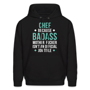 Chef badass Men's Hoodie - black