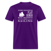 Real Grandpas Sailing Unisex Classic T-Shirt - purple