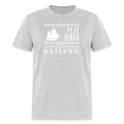 Real Grandpas Sailing Unisex Classic T-Shirt - heather gray