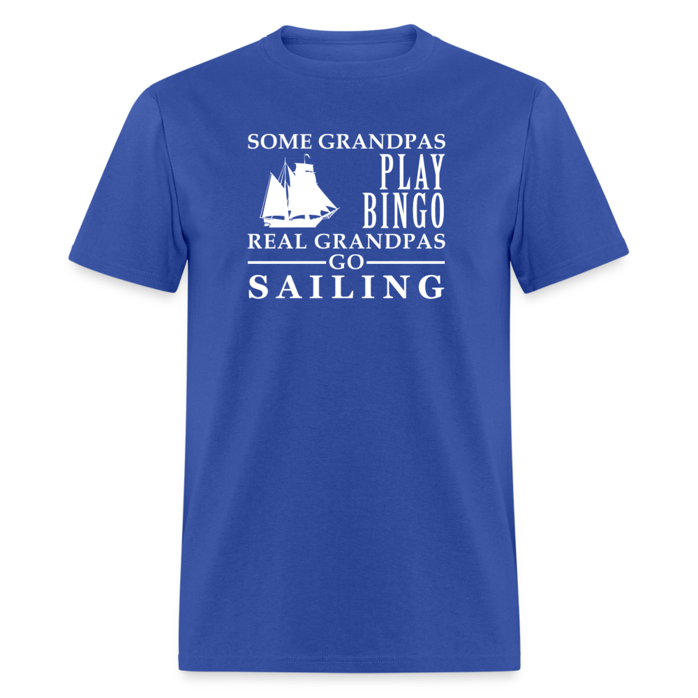 Real Grandpas Sailing Unisex Classic T-Shirt - royal blue