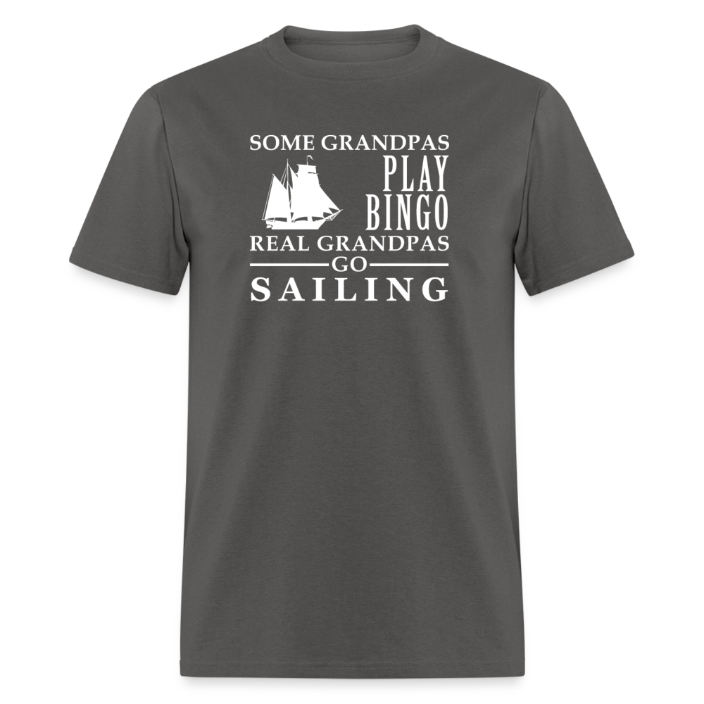 Real Grandpas Sailing Unisex Classic T-Shirt - charcoal