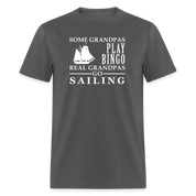 Real Grandpas Sailing Unisex Classic T-Shirt - charcoal