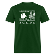 Real Grandpas Sailing Unisex Classic T-Shirt - forest green
