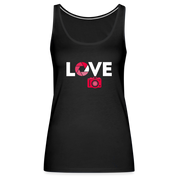 Photography Love Women’s Premium Tank Top - black