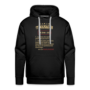IT Manager Hoodie - IT Manager see also Wizard, Magician, IT Manager Gift Personalizable IT Manager Hoodie - IT Manager see also Wizard,  K00829Men’s Premium Hoodie - black