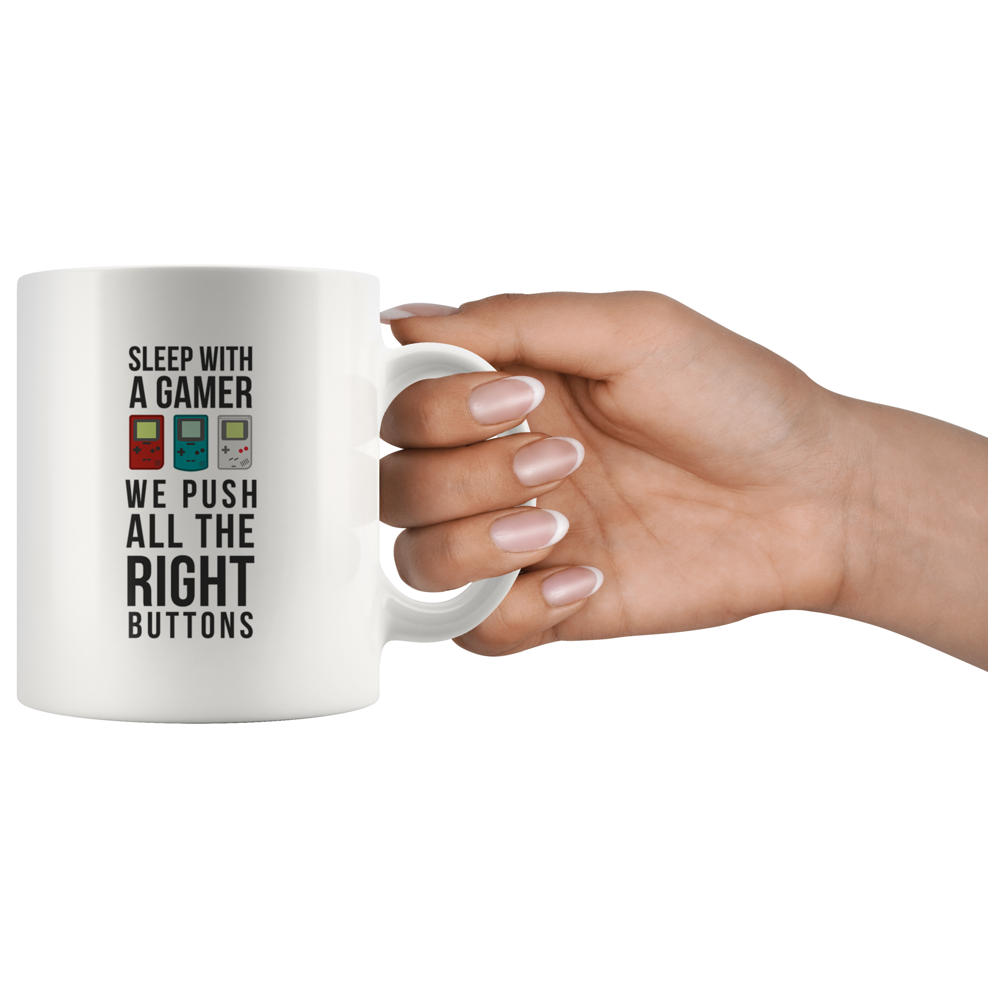 Sleep with gamer we push the right buttons