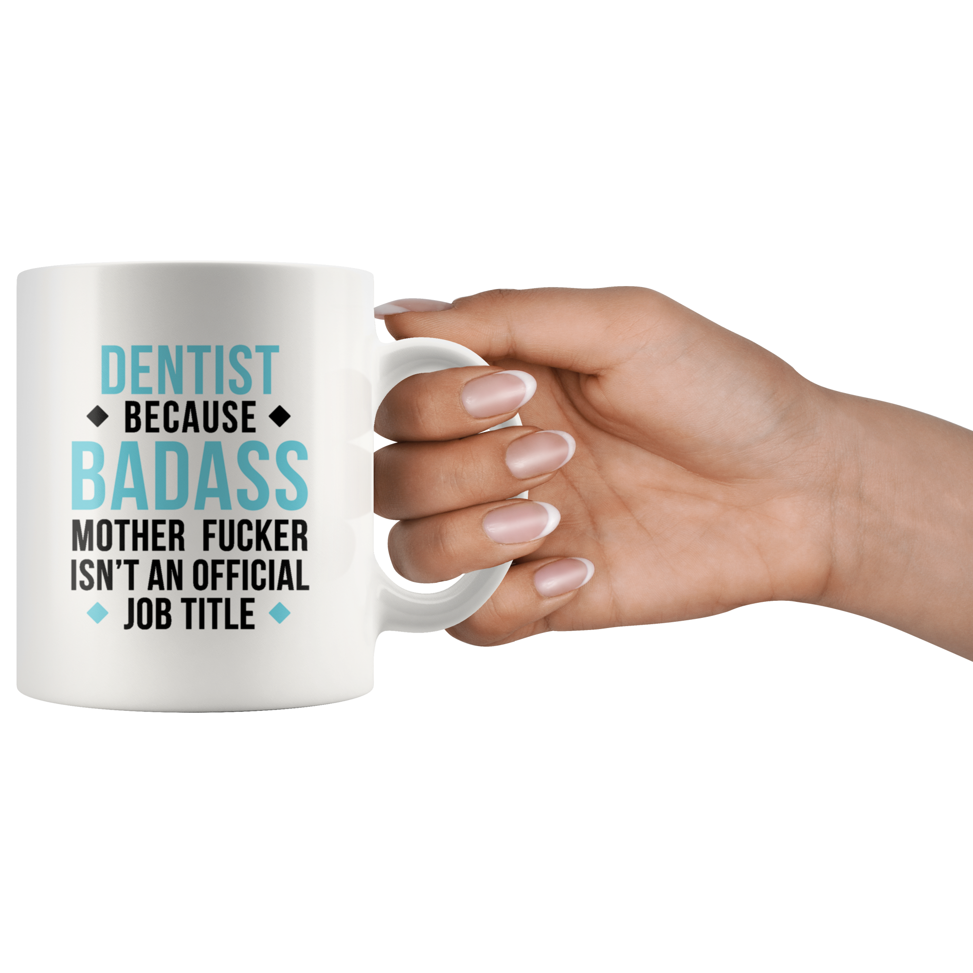 Badass Dentist White