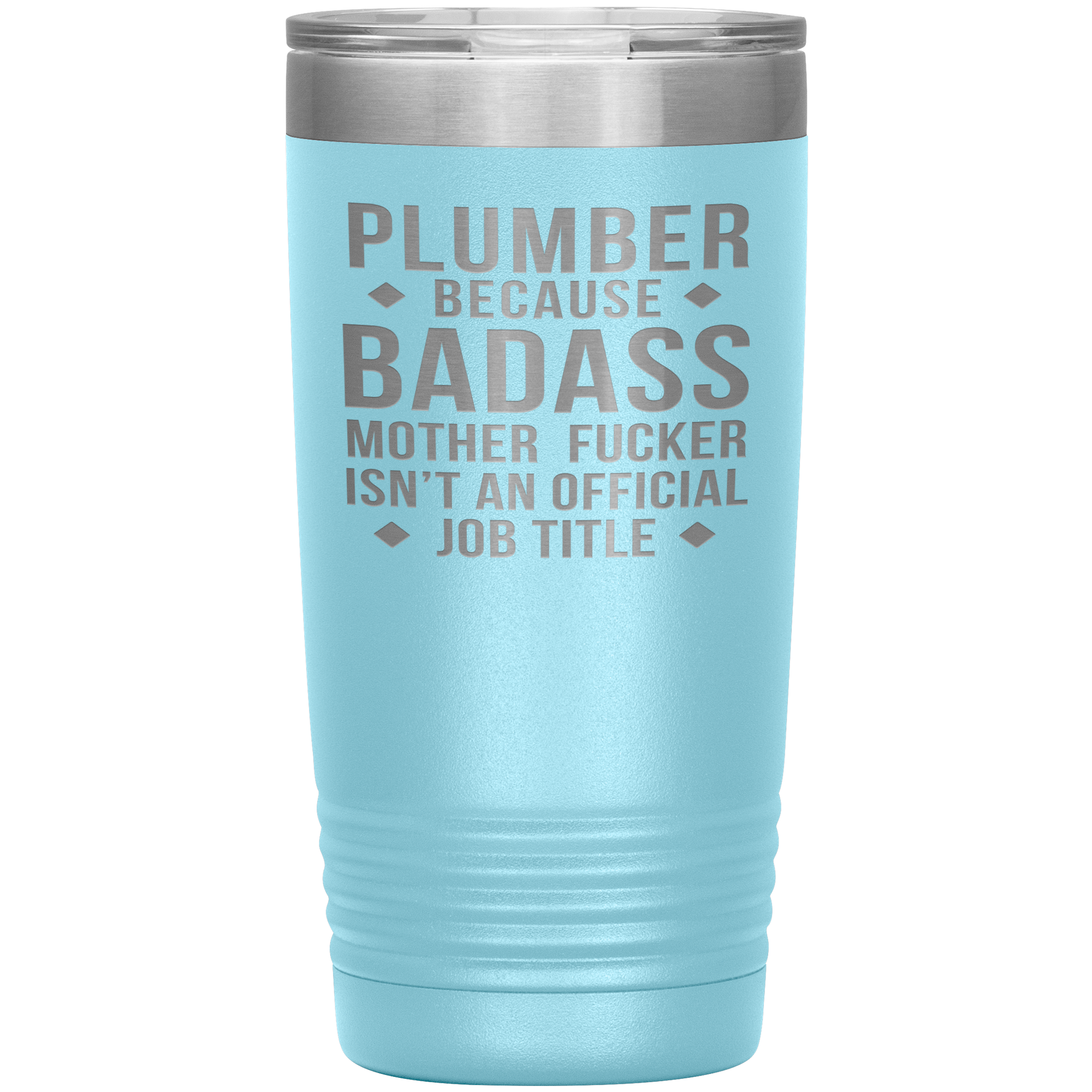 Personalizable Plumber Gift, Plumber badass, 20oz Tumbler, Travel mug, Coffee Tumbler, Present for Plumber Colleague