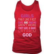 Girls that like fast cars aren't weir they are a rare gift from god
