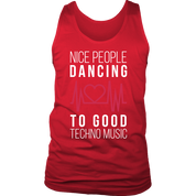 Nice people Dancing to good Techno Music
