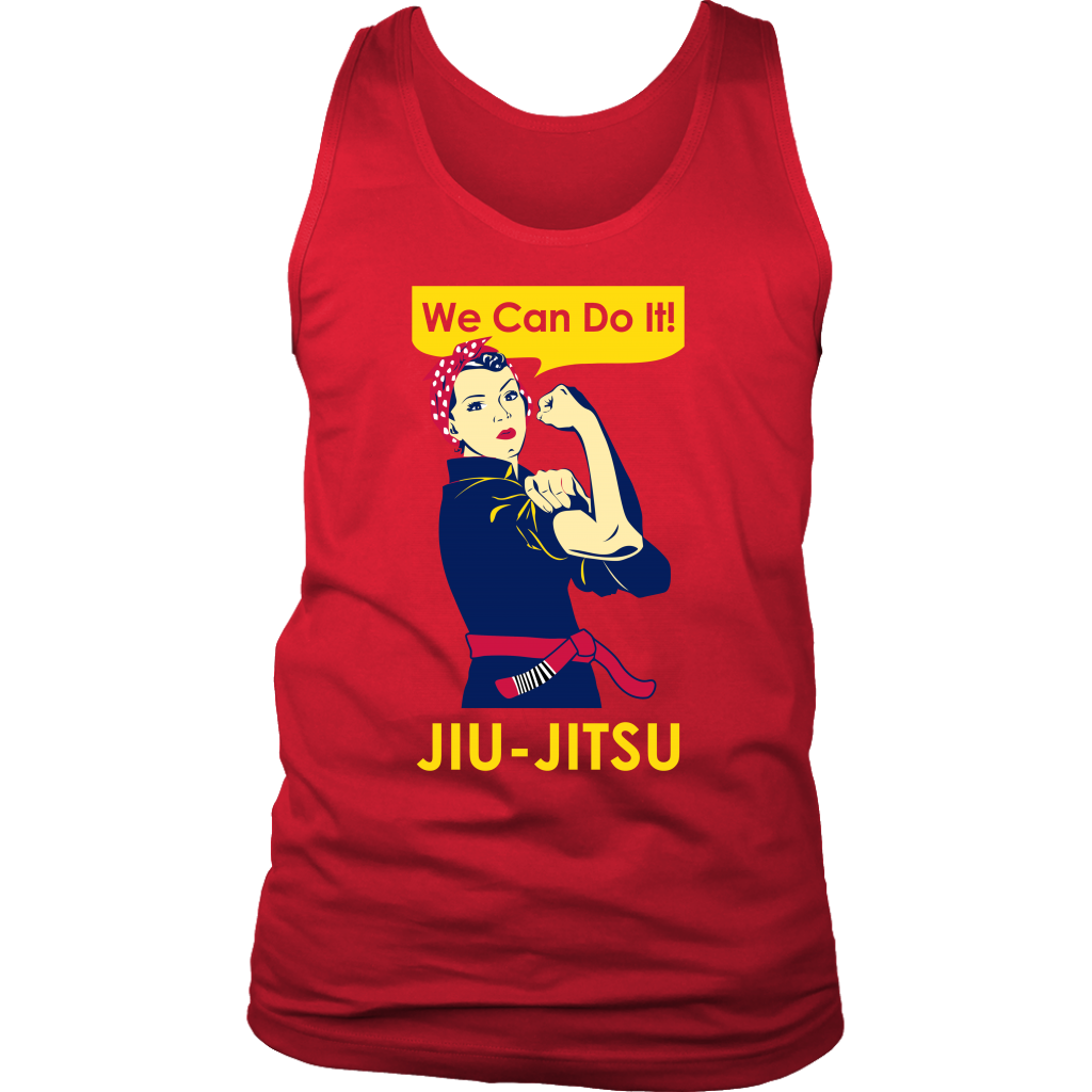 BJJ We can do it, jiu jitsu Gift, Birthday Present, Racerback, Tank Top, Summer Apparel