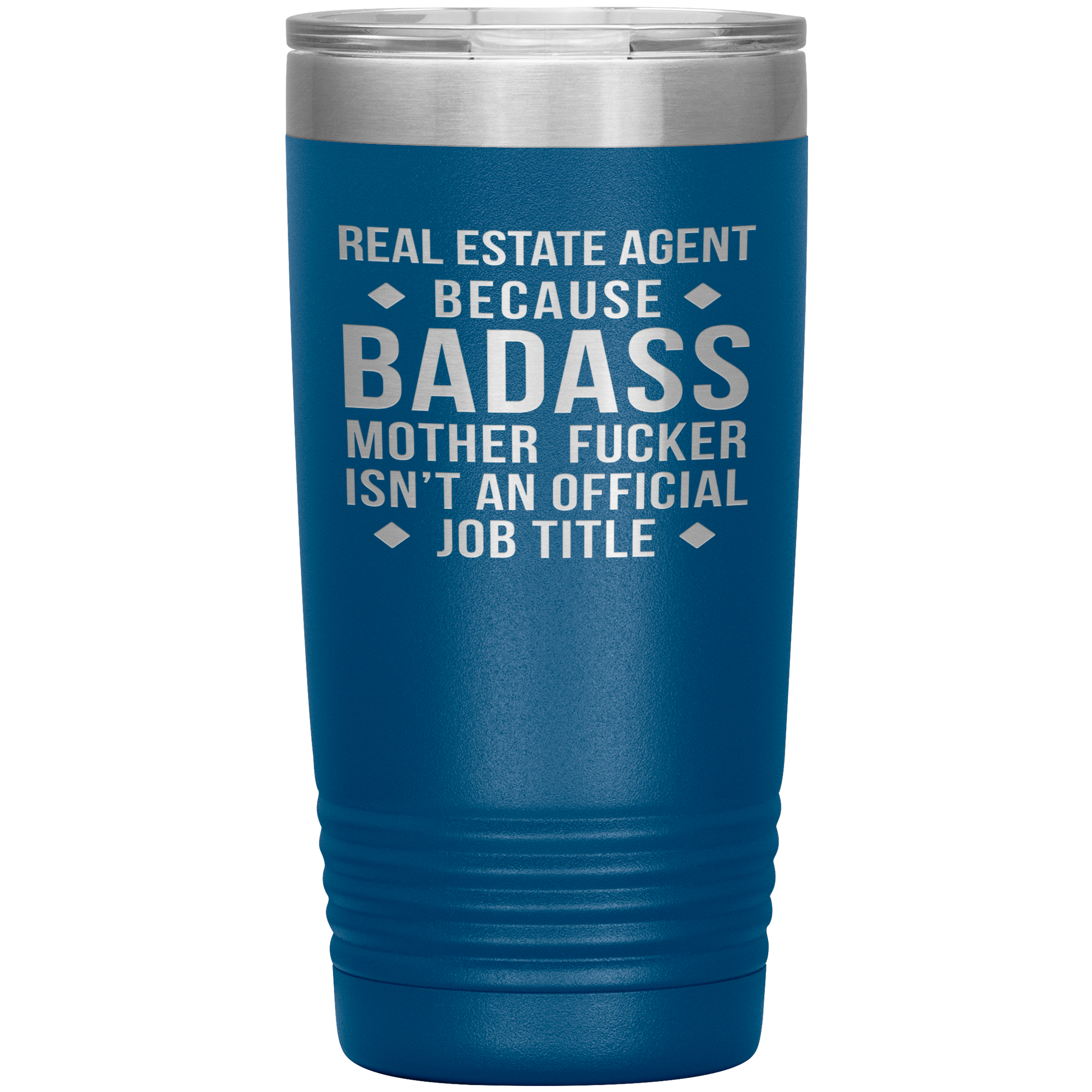 Real Estate Agent Gift, Real Estate Agent badass, 20oz Vacuum Tumbler, Travel mug, Coffee Tumbler, Present for Real Estate Agent Colleague