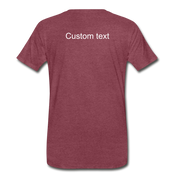 Men's Premium T-Shirt - heather burgundy