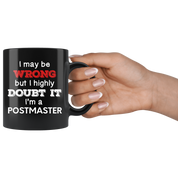 Postmaster I may be wrong