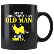 Never underestimate old men with shih tzu