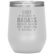 Chef badass 12oz Tumbler