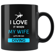 i love when my wife let me diving