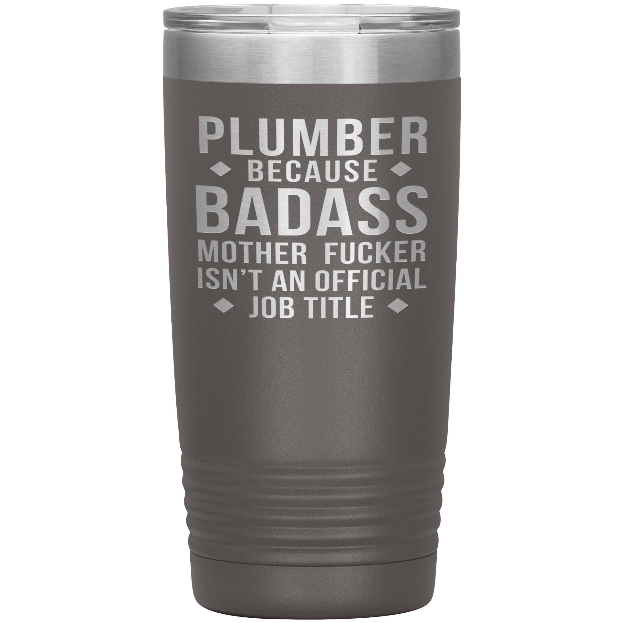 Personalizable Plumber Gift, Plumber badass, 20oz Tumbler, Travel mug, Coffee Tumbler, Present for Plumber Colleague
