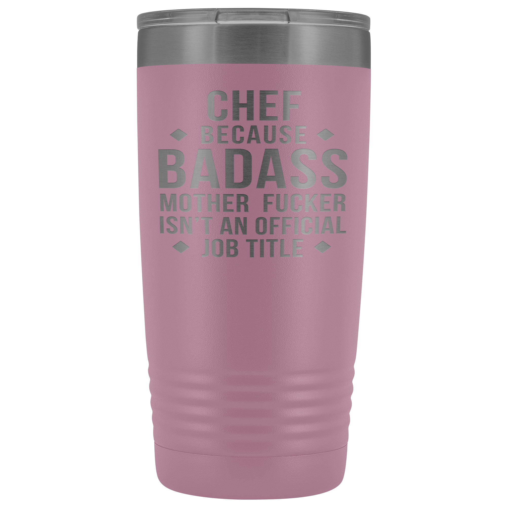 Chef Gift, Chef badass, 20oz Vacuum Tumbler, Travel mug, Coffee Tumbler, Present for Chef