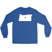 Oregon Love Gift, Unisex Longsleeve, Hoodie, Crewneck long sleeve, Sweatshirt, Jersey