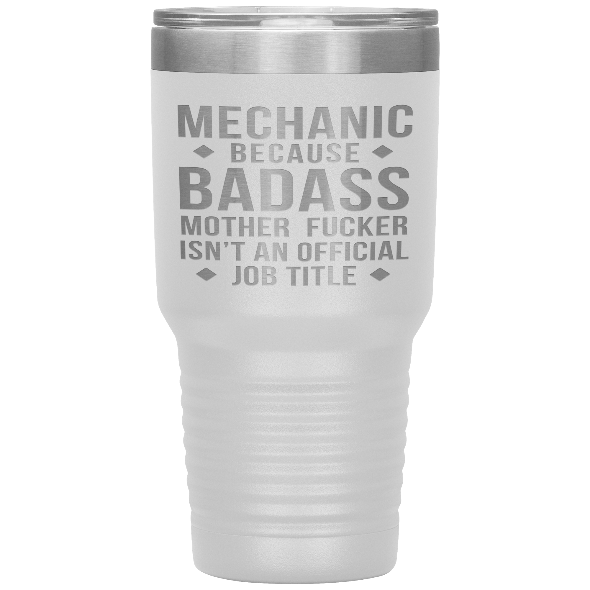 Mechanic Gift, Mechanic badass, 30oz Vacuum Tumbler, Travel mug, Coffee Tumbler, Present for Mechanic Colleague