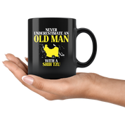 Never underestimate old men with shih tzu