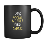 49% Social Worker 51% Badass