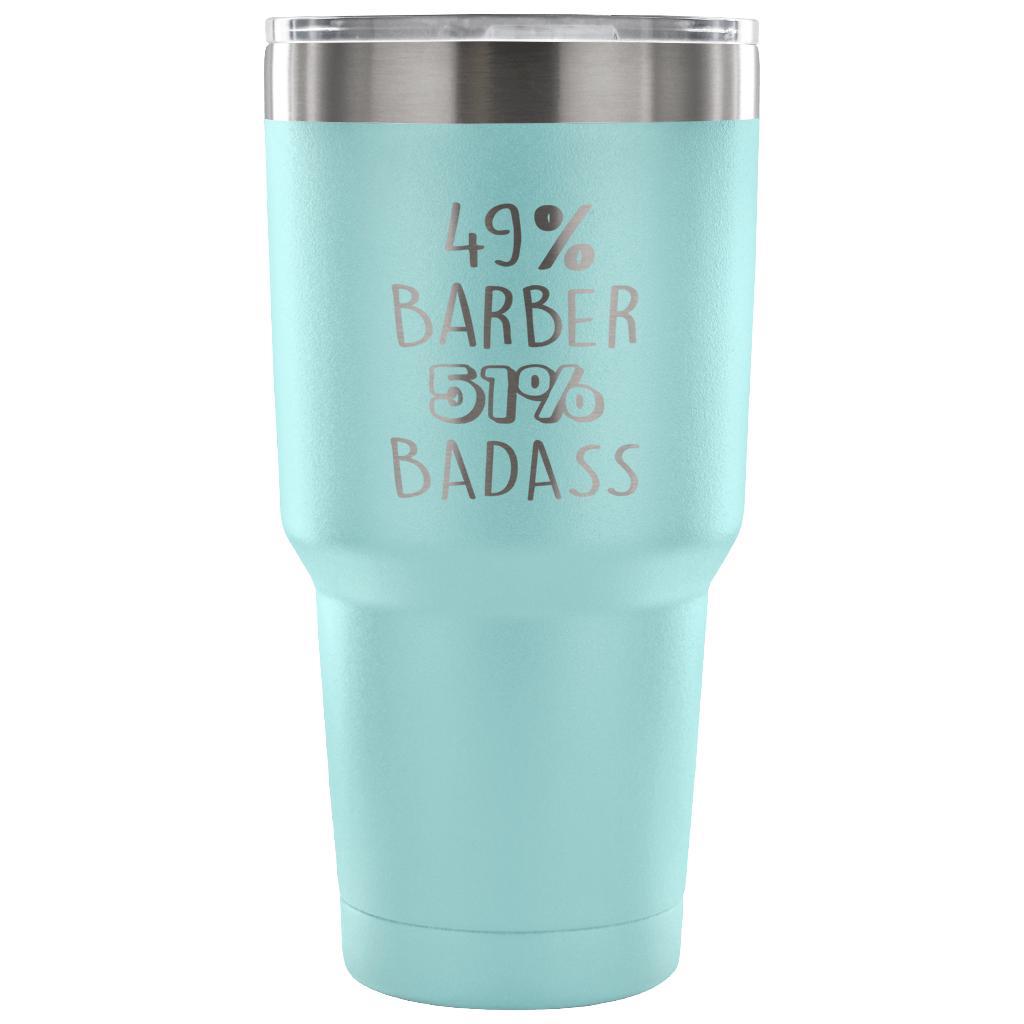 49% Barber, Badass Tumbler 30oz