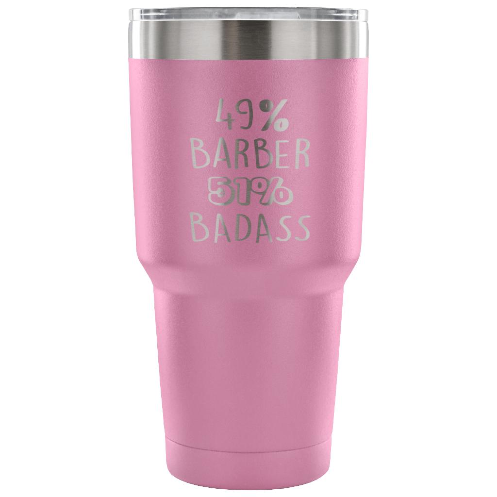 49% Barber, Badass Tumbler 30oz