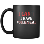 I can't I have Volleyball