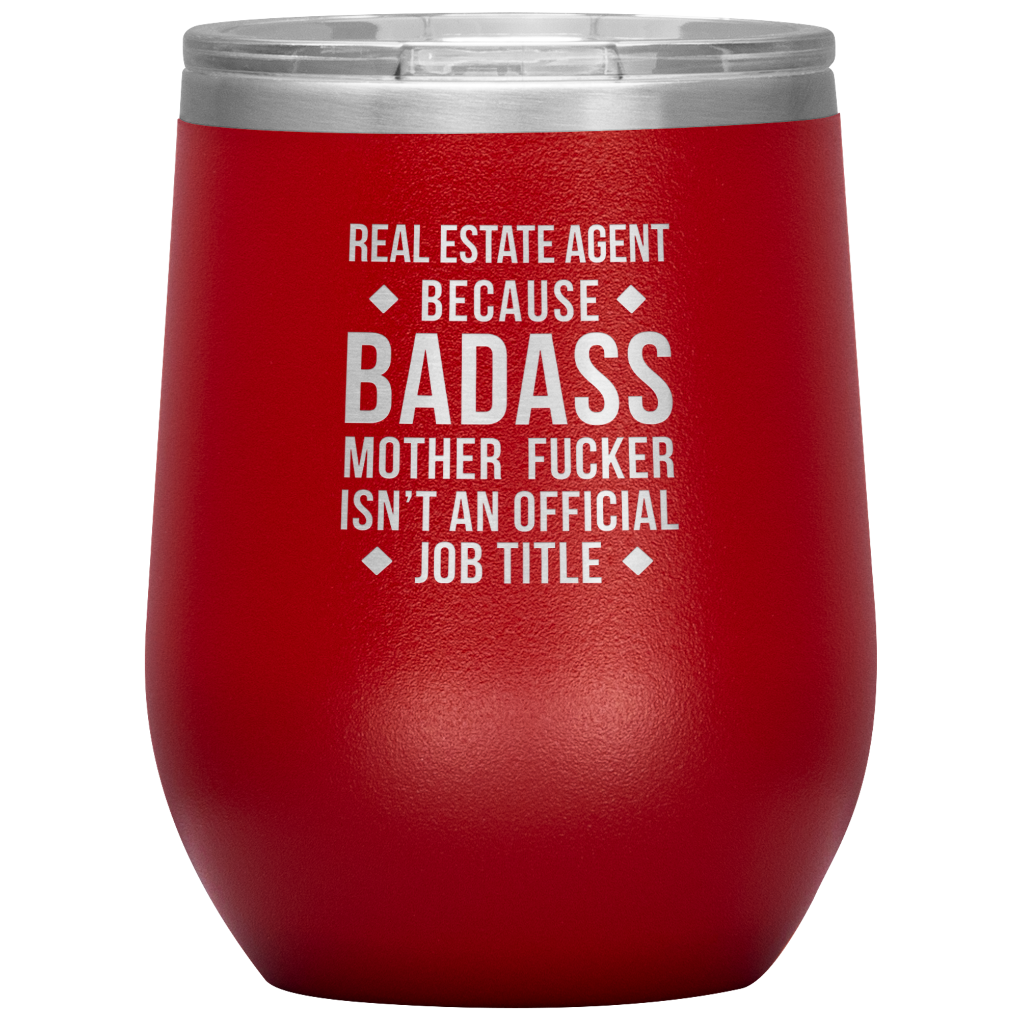 Real Estate Agent Gift, Real Estate Agent badass, Vacuum Tumbler, Travel mug, Coffee Tumbler, Present for Real Estate Agent Colleague
