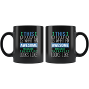 Mug Massage therapist mug - Awesome Massage therapist looks like mug -Massage therapist coffee mug Massage therapist coffee cup (11oz) Black