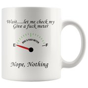 Give a fuck Meter
