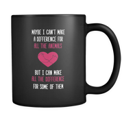 Maybe I can't make a difference for all the animals but I can make all the difference for some of them