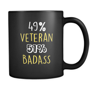 49% Veteran 51% Badass