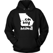Georgia ... on my mind Gift, Unisex Longsleeve, Hoodie, Crewneck long sleeve, Sweatshirt, Jersey