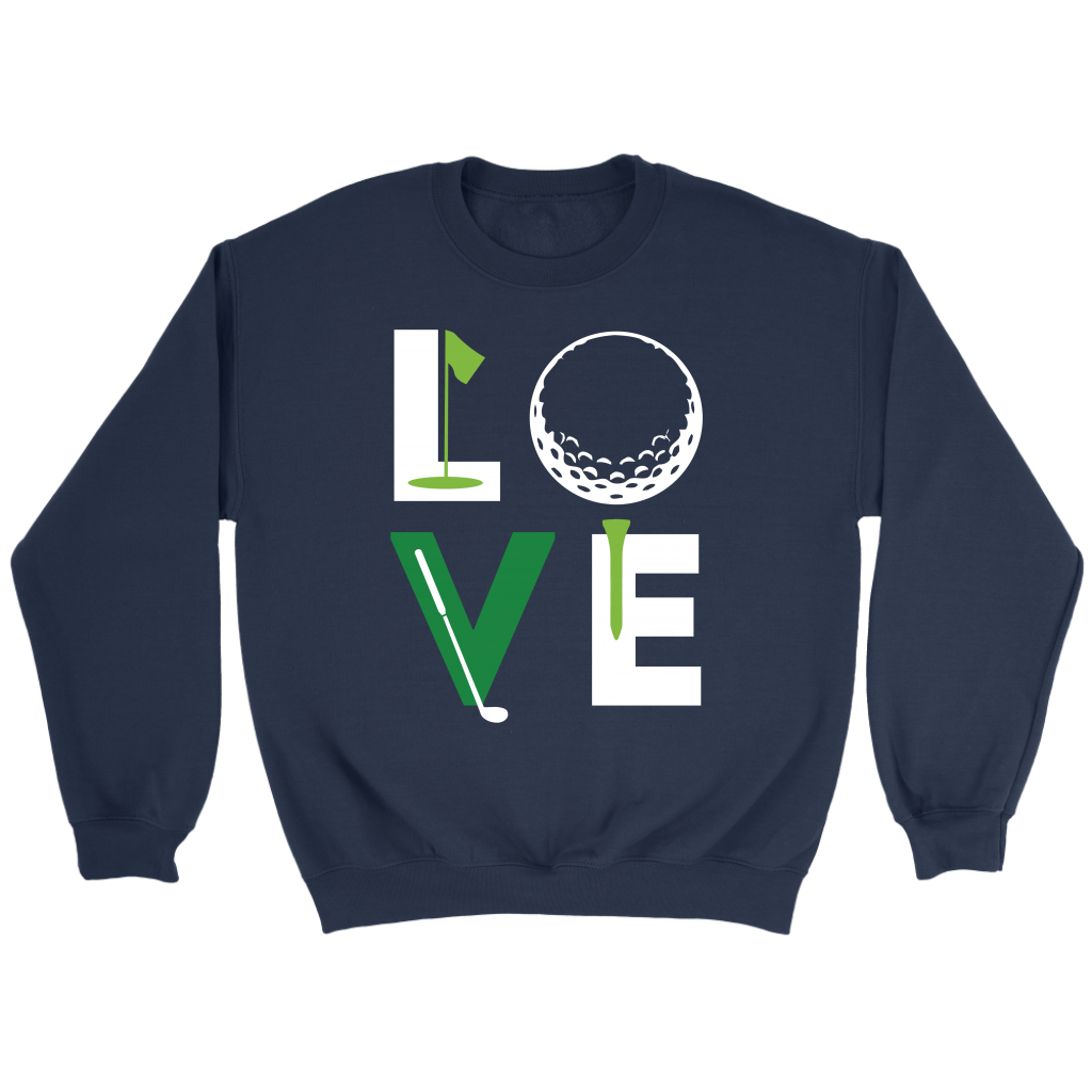 Golf Love Gift, Unisex Longsleeve, Hoodie, Crewneck long sleeve, Sweatshirt, Jersey