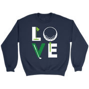 Golf Love Gift, Unisex Longsleeve, Hoodie, Crewneck long sleeve, Sweatshirt, Jersey