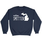Michigan Mitten smitten Gift, Unisex Longsleeve, Hoodie, Crewneck long sleeve, Sweatshirt, Jersey