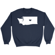 Washington Love Washington Gift, Unisex Longsleeve, Hoodie, Crewneck long sleeve, Sweatshirt, Jersey