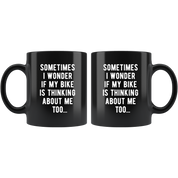 Sometimes I wonder if my bike thinks about me..