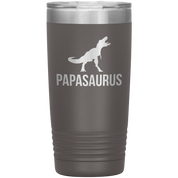 Father's day Gift, Papasaurus, 20oz Tumbler, Travel mug, Coffee Tumbler, Tea Tumbler