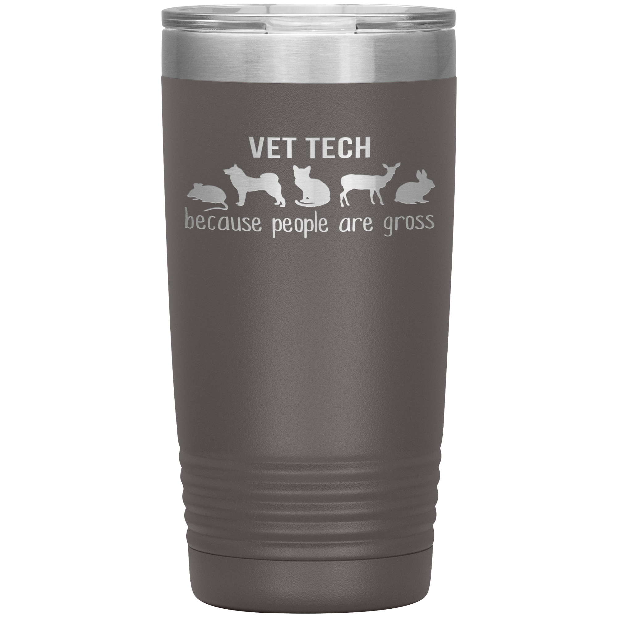 Vet tech: because people are gross 20oz Tumbler