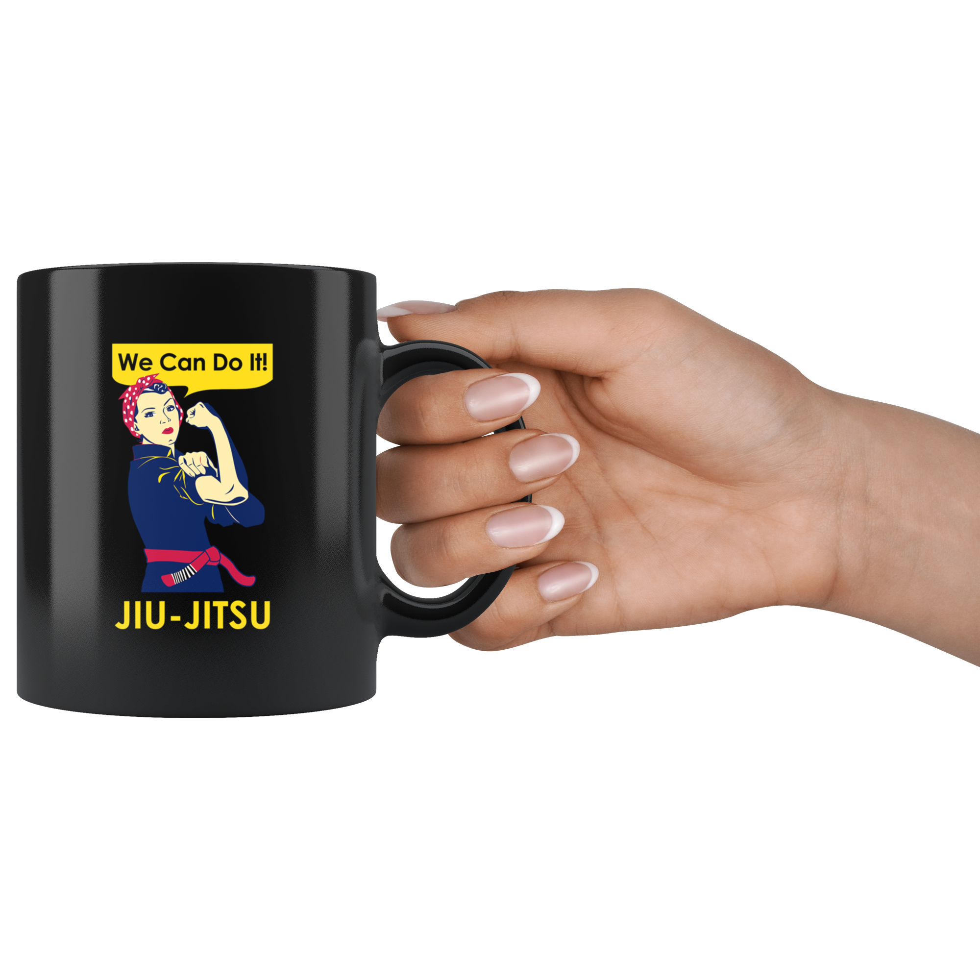 We can do it JIu jitsu